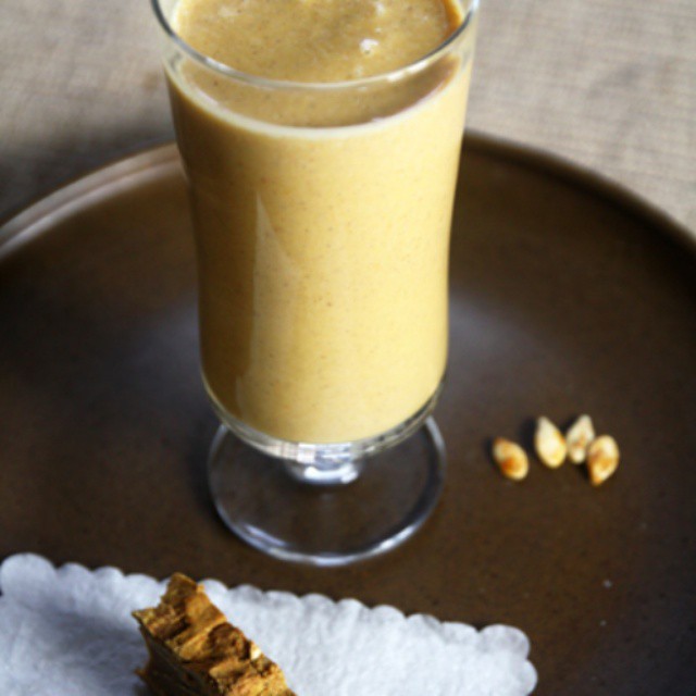 Pumpkin smoothie #smoothie #vegan #healthy